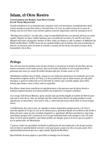 Islam El Otro Rostro