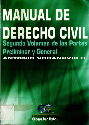 Manual De Derecho Civil Volumen 2