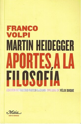Martin Heidegger: aportes a la filosofía
