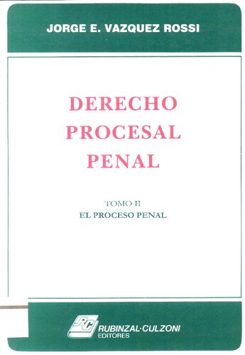 Derecho procesal penal
