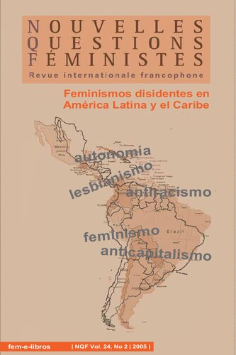 Feminismos Disidentes En America Latina Y El Caribe