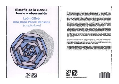 Filosofia De La Ciencia Teoria Y Observacion