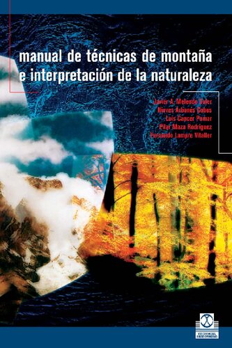Manual De Tecnicas De Montaña E Interpretacion De La Naturaleza