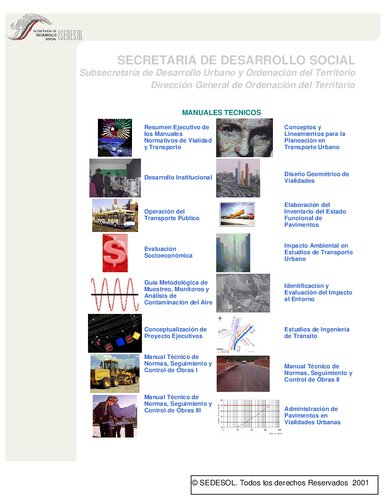 Manual Tecnico De Desarrollo Social Urbano Mexico