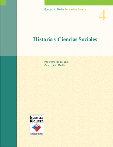 Mineduc Chile  Historia Y Ciencias Sociales