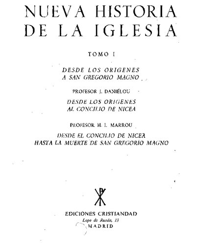 Nueva Historia De La Iglesia