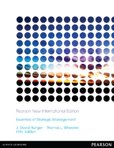Essentials of strategic management