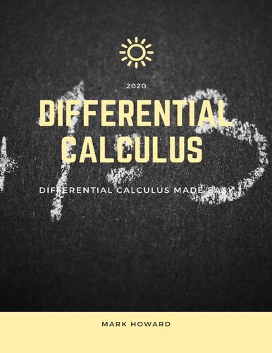 Differential Calculus Made Easy