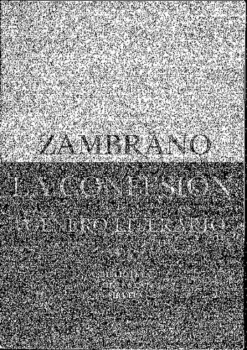 La Confesion Genero Literario