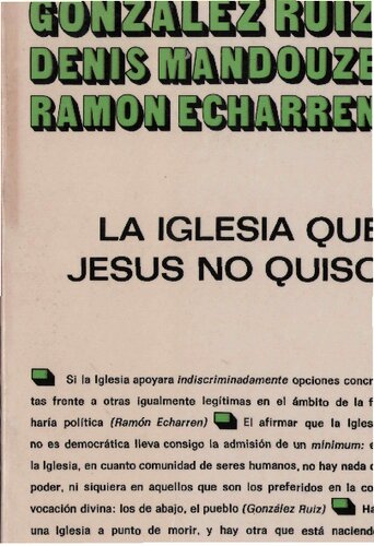 La Iglesia Que Jesus No Quiso