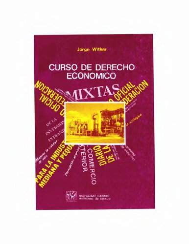 Curso De Derecho Economico