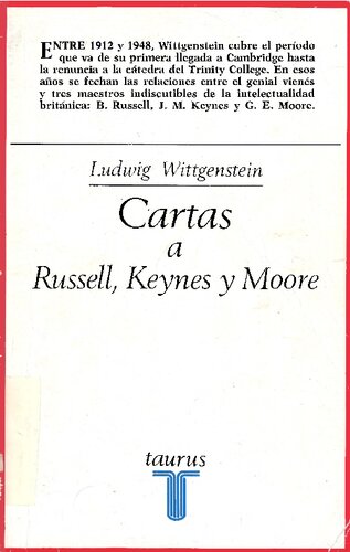 Cartas A Russell Keynes Y Moore