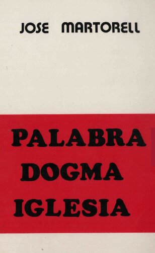 Palabra Dogma Iglesia