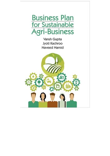 Business Plan for Sustainable Agri-Business