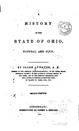 A History of the State of Ohio, natural and civil
