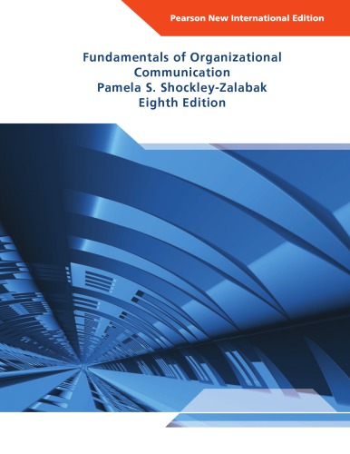 Fundamentals of organizational communication
