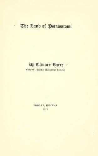 The Land of Potawatomi