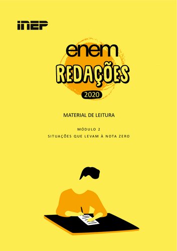 Redações ENEM - Situações que levam à nota zero