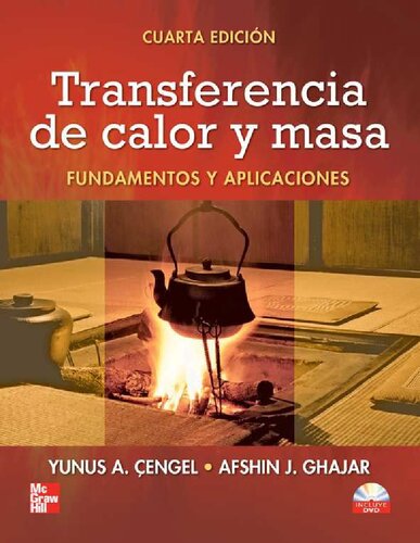 Transferencia de calor y masa, 4ta Edicion