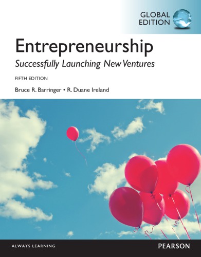 Entrepreneurship: successfully launching new ventures