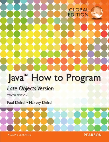 Java: how to program: late objects version