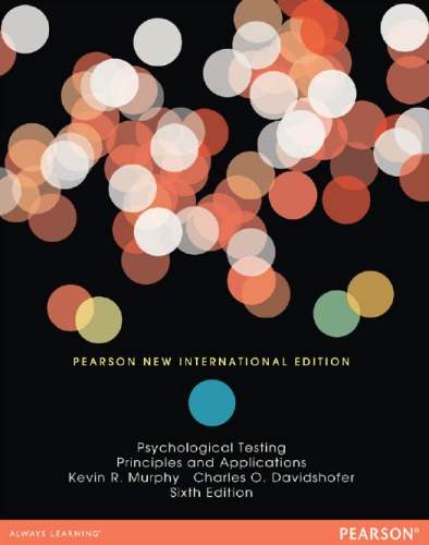 Psychological testing: principles and applications