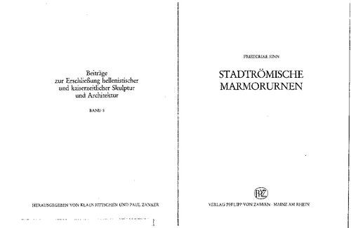 Stadtrömische Marmorurnen