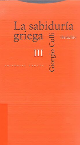 La Sabiduria Griega III