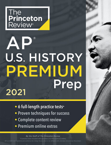 AP US History Premium: 6 Practice Tests + Complete Content Review + Strategies & Techniques