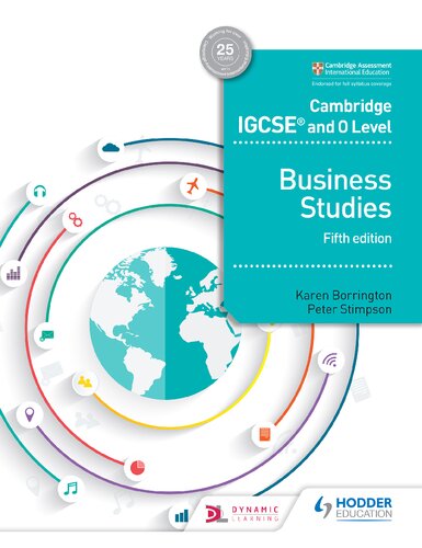 Cambridge IGCSE and O Level Business Studies