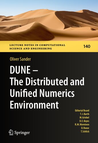 DUNE ― The Distributed and Unified Numerics Environment