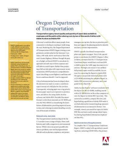 Oregon Department of Transportation