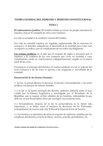 Teoria General Del Derecho Y Derecho Constitucional