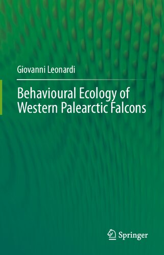 Behavioural Ecology of Western Palearctic Falcons