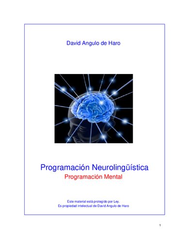 Programacion Neurolinguistica