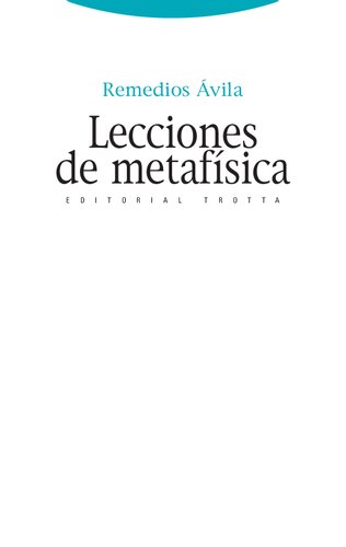 Lecciones de metafísica