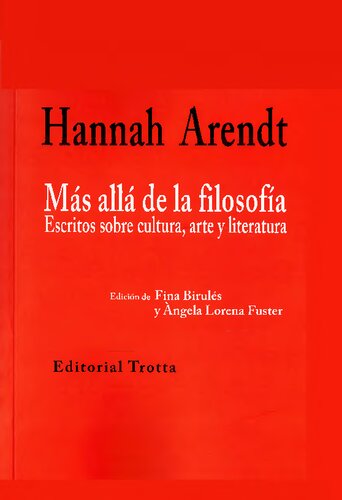 Mas Alla De La Filosofia