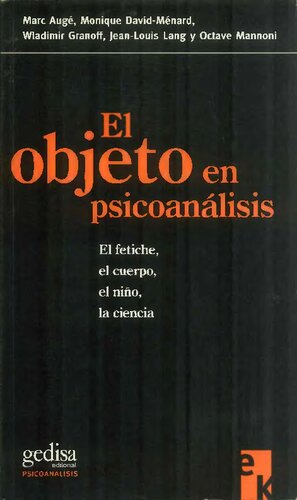 El Objeto En Psicoanalisis