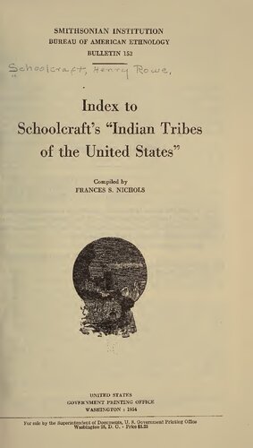 Index to Schoolcraft's 
