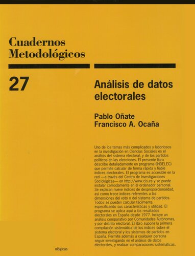 Análisis de datos electorales