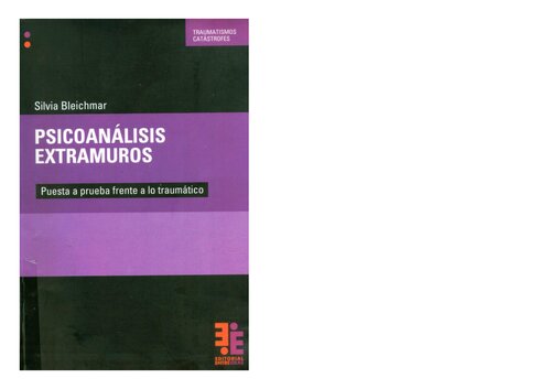 Psicoanalisis Extramuros