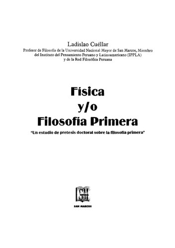 Fisica Y O Filosofia Primera
