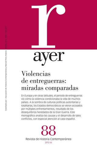 Violencia de Entreguerras: Miradas Comparadas
