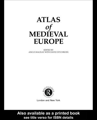 Atlas of medieval Europe