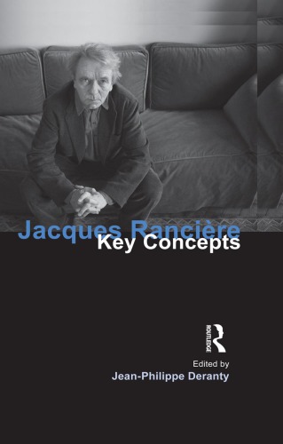 Jacques Rancière: key concepts