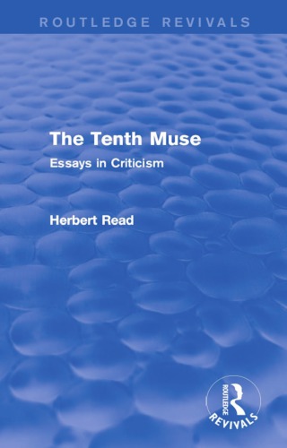 The Tenth Muse: Essays in Criticism