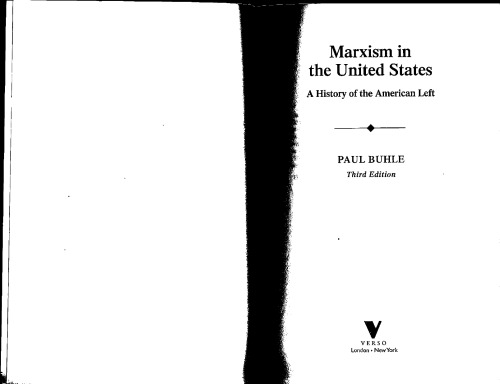 Marxism in the United States: a history of the American left