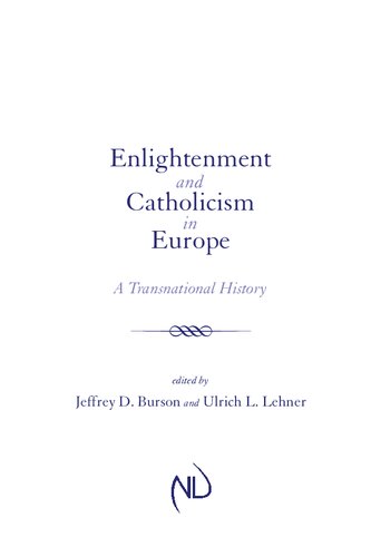 Enlightenment and Catholicism in Europe: A Transnational History
