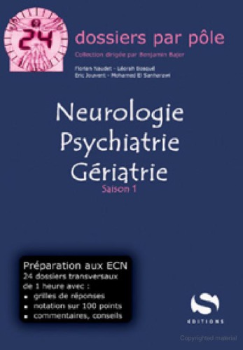 Neurologie, psychiatrie, gériatrie