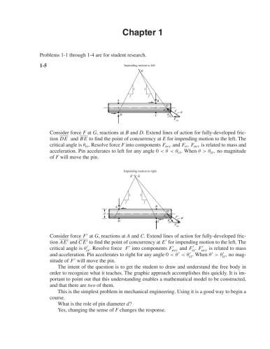 Mechanical Engineering Design(Solutions)